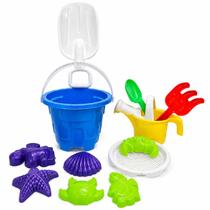Balde De Praia Infantil Com Acessórios Kit Completo