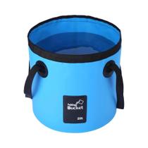 Balde De PVC Portátil Dobrável De Capacidade Extra Grande, Recipiente De Armazenamento Durável E