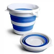 Balde De Silicone Retrátil 5 L