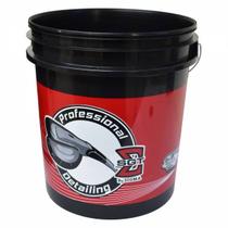 Balde Detailer Preto E Vermelho - Sgt