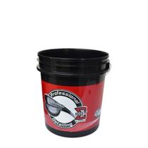 Balde detailer preto e vermelho