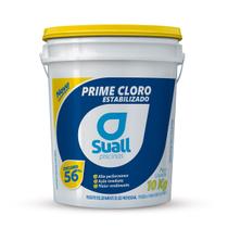 Balde dicloro prime granulado 10kg para piscinas