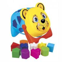 Balde Didático Mercotoys Onça Balde Didático Mercotoys Onça