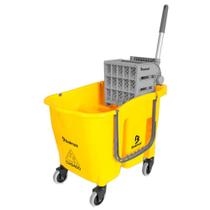 Balde Doblô para Limpeza 30L Amarelo BRALIMPIA Balde Doblô para Limpeza 30L Amarelo BRALIMPIA