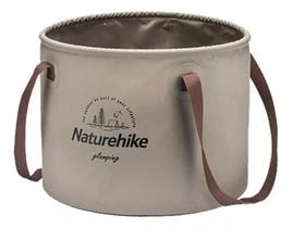 Balde Dobrável Camping Naturehike Impermeável 20L