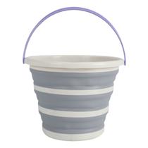 Balde dobrável de plástico 10 litros - Simplo Balde dobrável de plástico 10 litros - Simplo