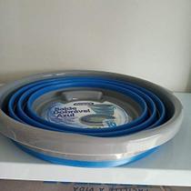 Balde Dobravel de Silicone 10 litros diversas cores