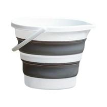 Balde Dobrável Multiuso 3L - Design Compacto para Lavagem de Carros/Camping/Pesca