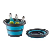 Balde Dobrável Multiuso Redondo 5 Litros - Sortida