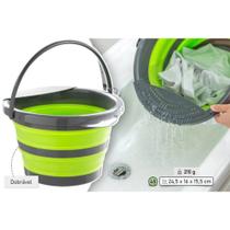 Balde dobravel multiuso redondo