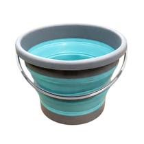 Balde Dobrável Retrátil 10 Litros Portátil