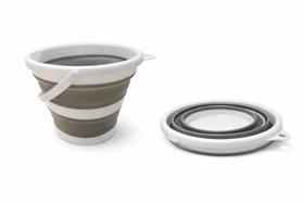 Balde Dobravel Retratil Com Alça de 3 Litros Balde Dobravel Retratil Com Alça de 3 Litros