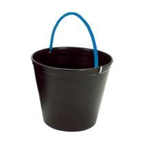 Balde em Plástico para Concreto 12 Litros Preto