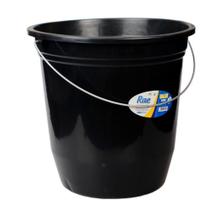 Balde em Plástico Preto 7,5L - Rae