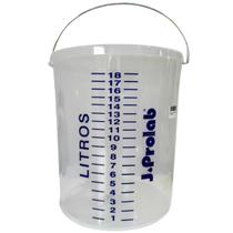 Balde em PP com Bico e Alça 20L - JProlab Balde em PP com Bico e Alça 20L - JProlab