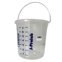 Balde em PP com Bico e Alça 7L - JProlab Balde em PP com Bico e Alça 7L - JProlab