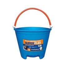 Balde emborrachado 12 litros ultra resistente - Superflex Balde emborrachado 12 litros ultra resistente - Superflex
