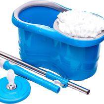 Balde Esfregão Mop Giratório 360 para Limpezas em Gerais