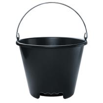 Balde Especial Alça de Ferro Reforçado 12L Preto Arqplast Balde Especial Alça de Ferro Reforçado 12L Preto Arqplast