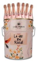 Balde espumante brut rose casa perini 7 garrafas - balde Balde espumante brut rose casa perini 7 garrafas - balde