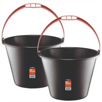 Balde Extra Forte 10 Litros Atlas - Ref 608p - 2 Unidades