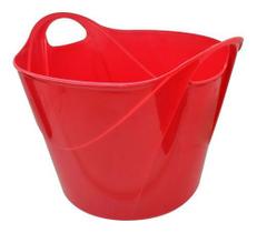 Balde Flexível Com Alça Não Quebra 16 Litros