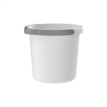 Balde Flow Com Alça 8,5Litros Multiuso Lavanderia Branco