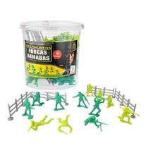 Balde Forças Armadas Soldadinhos 0603 - Gulliver Balde Forças Armadas Soldadinhos 0603 - Gulliver