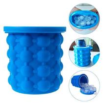 Balde Forma de Gelo Cerveja Baldinho Presente Silicone Colocar Fazer Ice Magic Maçã Espumante Mini Pequeno Bebidas Copo - Western Home