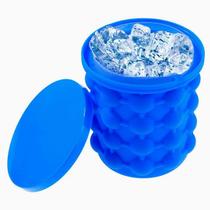 Balde Forma De Gelo Em Silicone Mini Ice Magic Cube Cubes