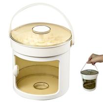 Balde Forma de Gelo Reservatorio Recipiente Tampa Alça Pegador Dispenser Casa Festa Evento Reuniao Balde Forma de Gelo Reservatorio Recipiente Tampa Alça Pegador Dispenser Casa Festa Evento Reuniao