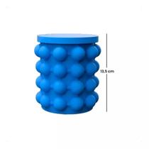 Balde Forma Gelo Silicone Balde Forma Gelo Silicone