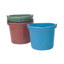 Balde Fortex Fortiflex FB-120R de face plana vermelho 19L