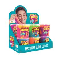 Balde Gelelé Slime Massinha Color 457g und