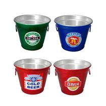 Balde gelo 4,7l redondo aluminio redar Balde gelo 4,7l redondo aluminio redar
