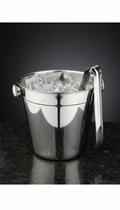 Balde Gelo Aço Inox Com Pinça Pegador Liso 750ml Balde Gelo Aço Inox Com Pinça Pegador Liso 750ml