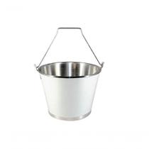 Balde Gelo Cerveja C/ Alça Alumínio Profissional 9L Branco