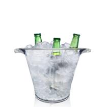 Balde Gelo Para Evento Em Acrílico Transparente Krystalon Balde Gelo Para Evento Em Acrílico Transparente Krystalon