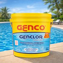 Balde Genclor Cloro Estabilizado Granulado 10kg - Genco Balde Genclor Cloro Estabilizado Granulado 10kg - Genco