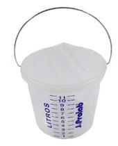 Balde Graduado em PP 12 litros Com bico