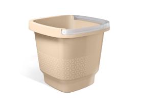 Balde Graduado Quadrado Alça 12l Uz Casa Lavanderia Limpeza