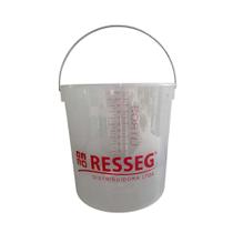 Balde Graduado Transparente 12L