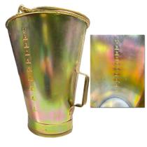 Balde Graduado Zincado a Fogo 10 Litros 0037 Bremen