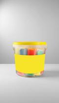 Balde Grande 1,5kg C/30 Massas P/ Modelar