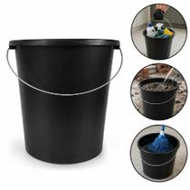 Balde Grande Reforcado 30 Litros Pedreiro Obra Construcao Alca De Metal Gigante 30L Reforcado Multiuso Lavanderia Jardin Balde Grande Reforcado 30 Litros Pedreiro Obra Construcao Alca De Metal Gigante 30L Reforcado Multiuso Lavanderia Jardin