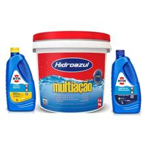 Balde Hidroazul Multiação 2,5Kg Hth Algicida Manutenção E Floculante