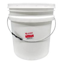 Balde Industrial Alimentício 30 Litros Branco Com Tampa Hermética Jaguar