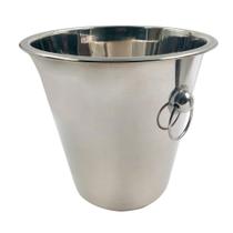 Balde Inox com Alça para Champagne e Bebidas 4 Litros