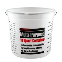 Balde Leaktite 10 Qt multiuso com borda reforçada