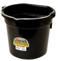 Balde Little Giant P20FBBLACK6 19L de alimentação de plástico preto Balde Little Giant P20FBBLACK6 19L de alimentação de plástico preto